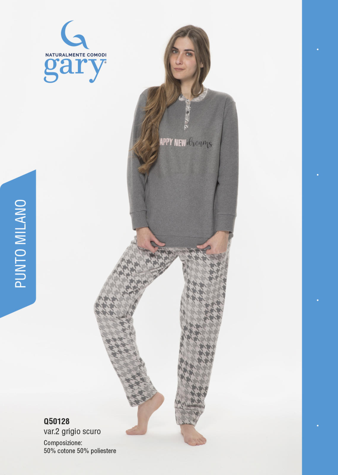 PIGIAMA DONNA M/L Q50128 Tellini S.r.l. Wholesale Clothing